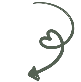 Pfeil mit einem integrierten Herz